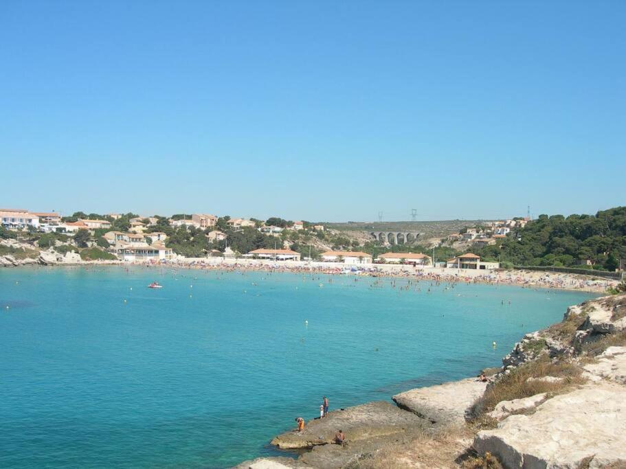 Reve De Vacances Studio Proche De La Plage Martigues Exterior photo